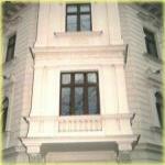 denkmalgesch&uuml;tzte Fassade 
