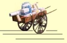 historischer Malerwagen